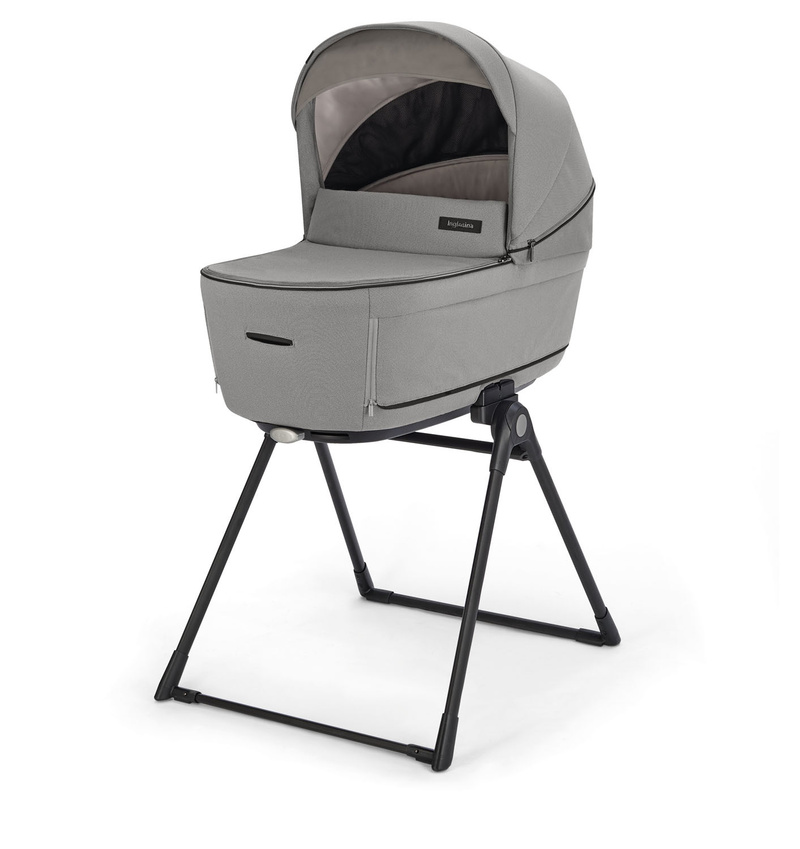 Poussette Système Quattro Aptica Darwin Platinium Grey 2025 Inglesina nacelle