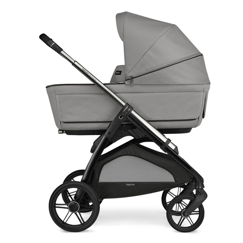 Poussette Système Quattro Aptica Darwin Platinium Grey 2025 Inglesina profil