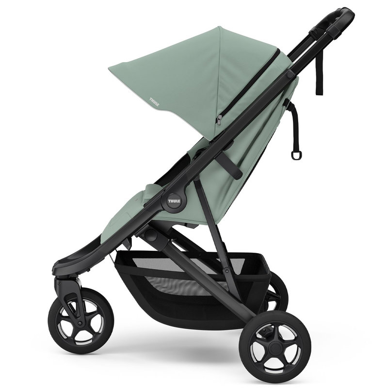 Poussette Thule Spring 2 Mist Green on Black Thule profil