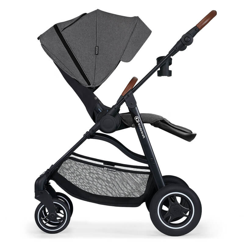 Poussette tout-terrain All Road Gris Kinderkraft - Bambinou