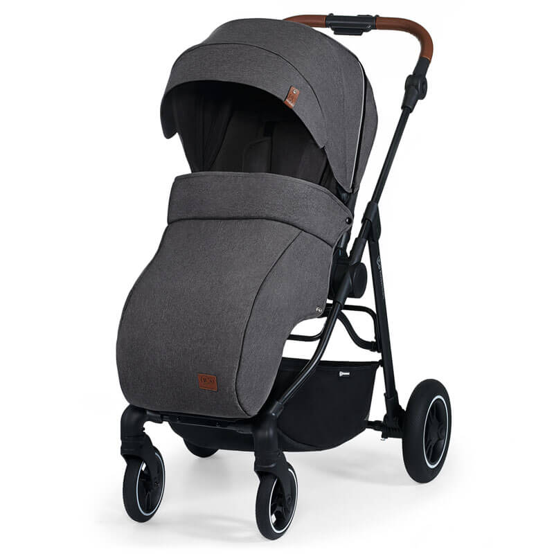 Poussette tout-terrain All Road Gris Kinderkraft tablier