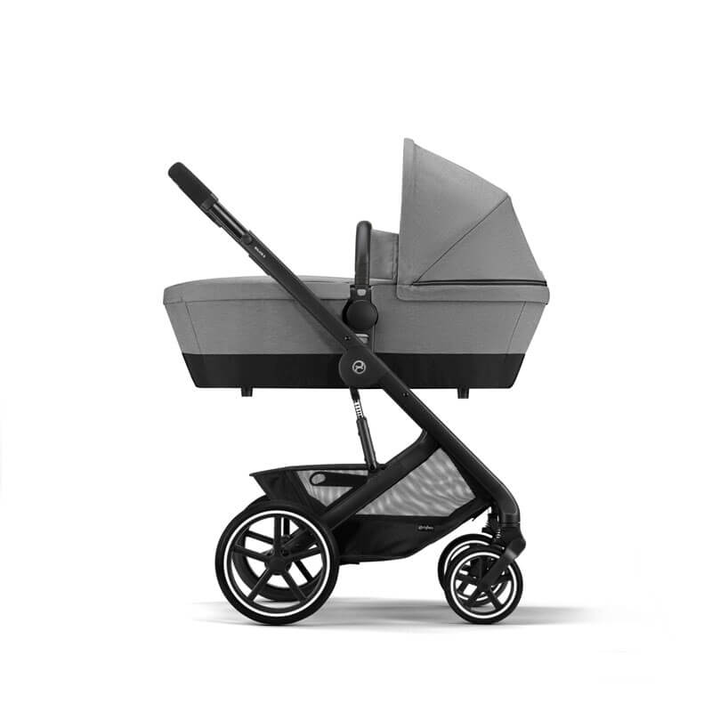 Poussette tout-terrain Balios S 2-en-1 BLK Dove Grey Cybex nacelle