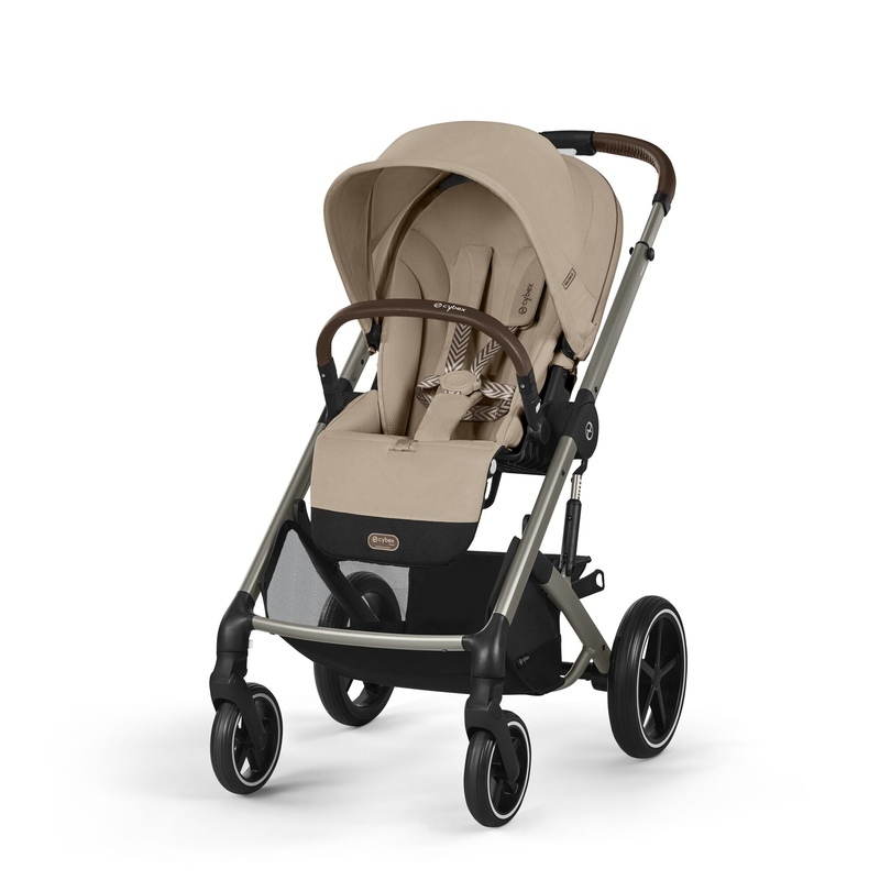 Pack trio Poussette Balios S Lux 2 2024 + siège-auto Cloud G i-Size + Nacelle S Lux Cybex poussette