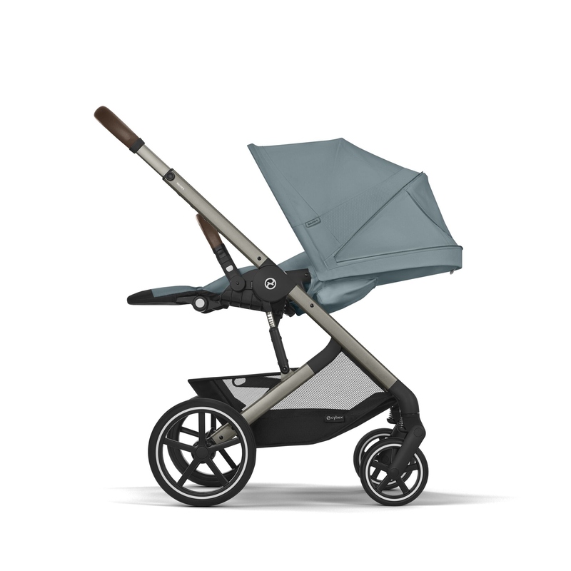 Pack duo Poussette Balios S Lux 2 2024 + siège-auto Cloud G i-Size Cybex allonge