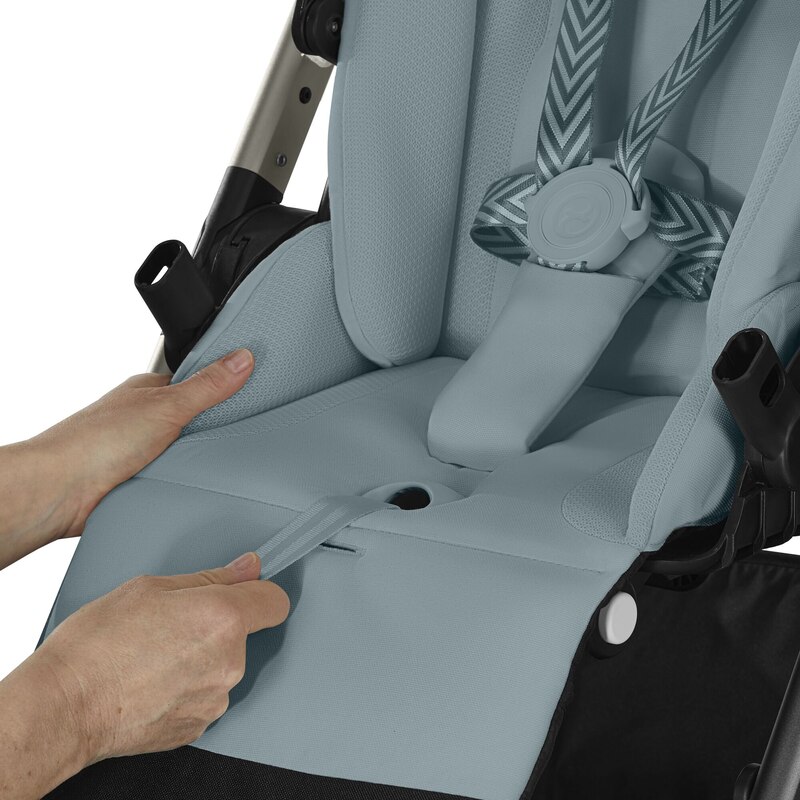 Pack duo Poussette Balios S Lux 2 2024 + siège-auto Cloud G i-Size Cybex harnais