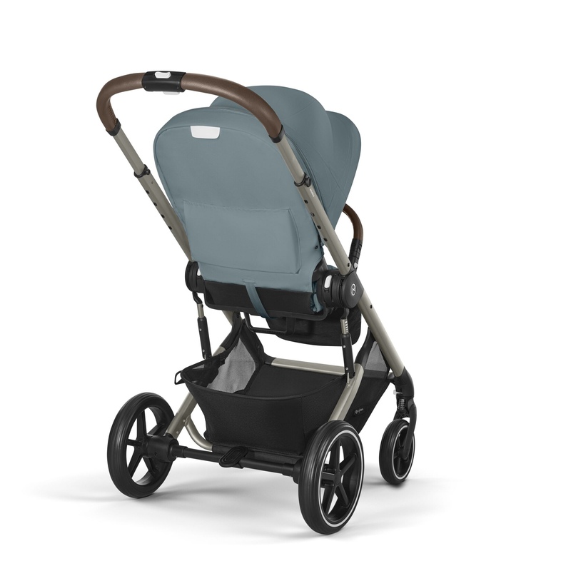 Pack duo Poussette Balios S Lux 2025 + siège-auto Cloud T i-Size CYBEX dos