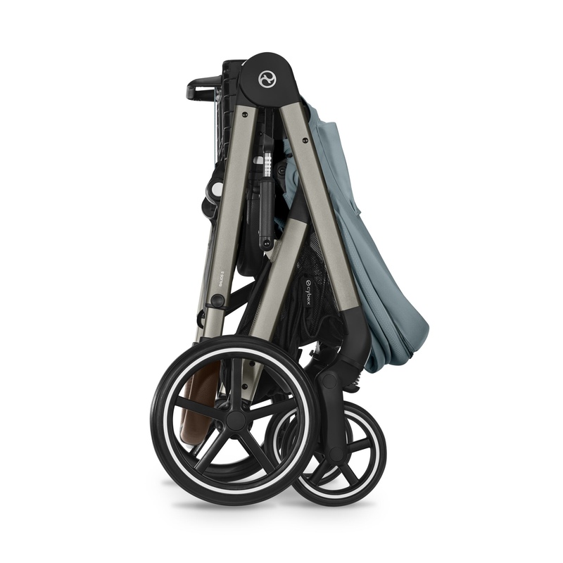 Pack duo Poussette Balios S Lux 2 2024 + siège-auto Cloud G i-Size Cybex plie