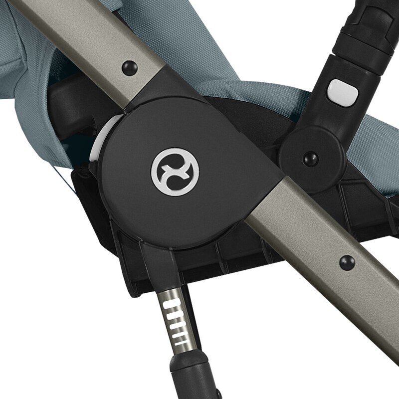 Pack duo Poussette Balios S Lux 2 2024 + siège-auto Cloud G i-Size Cybex suspensions