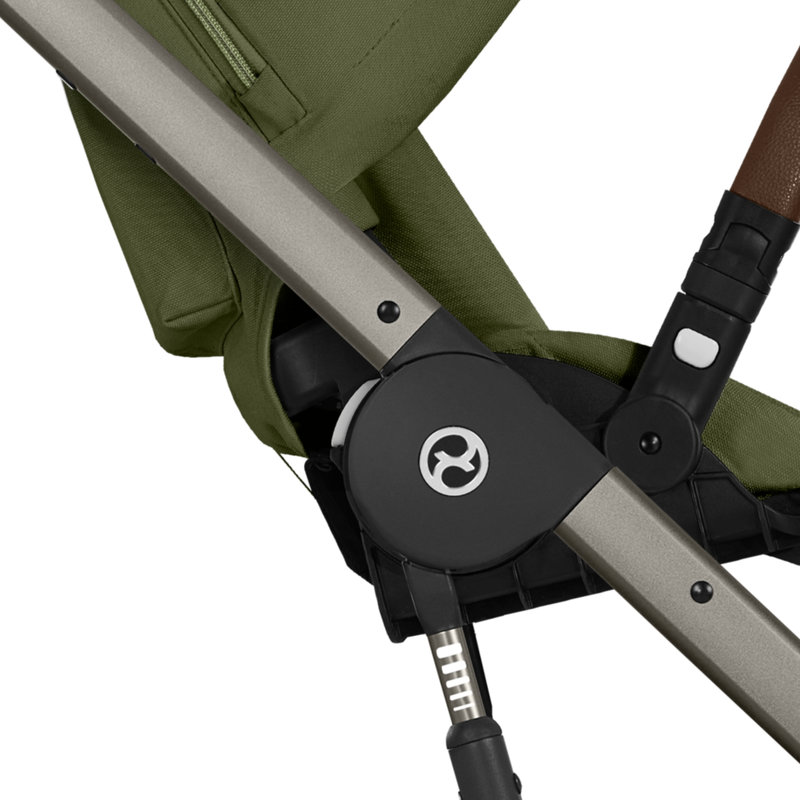Poussette tout-terrain Balios S Lux 2 2024 TPE / Moss Green Cybex zoom 1