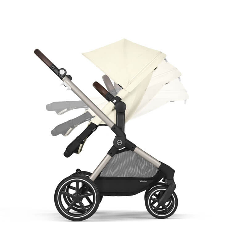 Poussette tout-terrain Eos Lux 2-en-1 Cybex transat