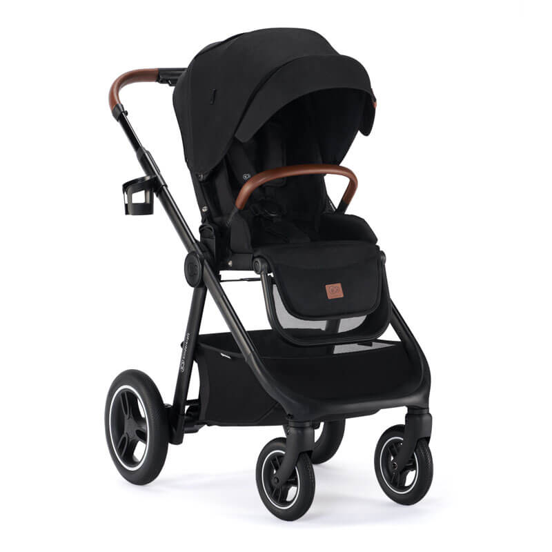 Poussette tout-terrain Everyday Noir avec nacelle Kinderkraft