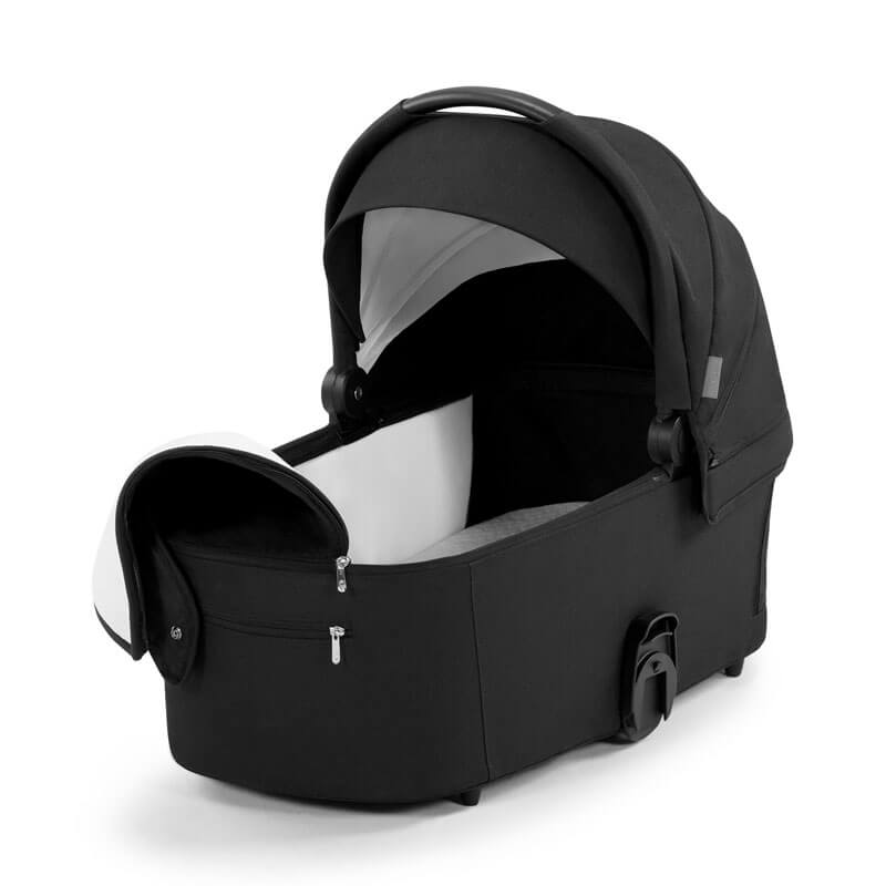 Poussette tout-terrain Nea Noir avec nacelle Kinderkraft nacelle