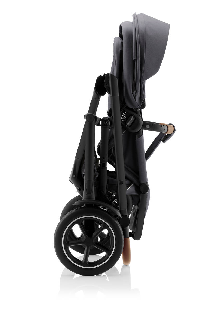 Poussette tout-terrain Smile 5Z Britax pliee