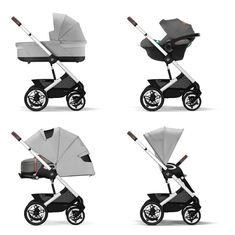 Poussette tout-terrain Talos S Lux 2 Cybex utilisations