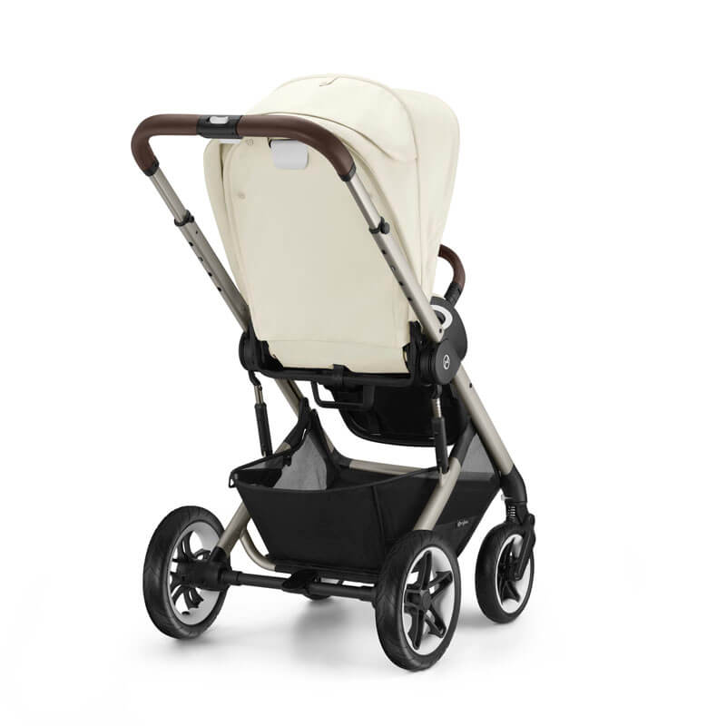 Poussette tout-terrain Talos S Lux 2 Taupe Seashell Beige Cybex dos
