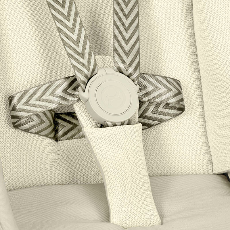 Poussette tout-terrain Talos S Lux 2 Taupe Seashell Beige Cybex sangle