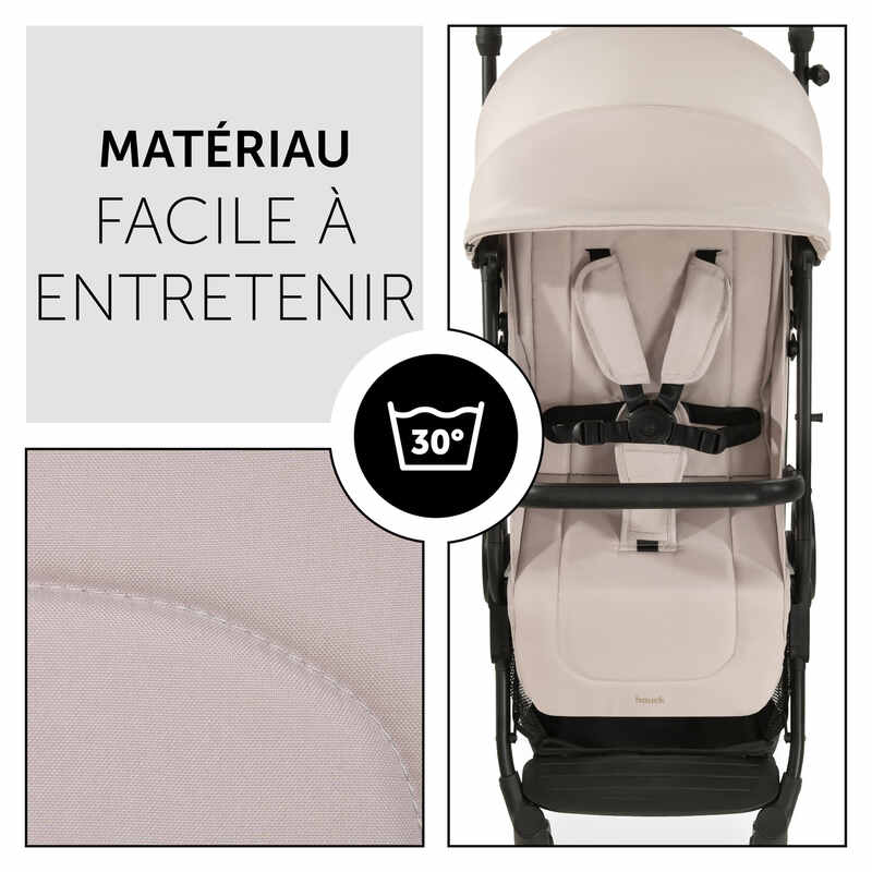 Poussette Travel N Care Hauck entretien