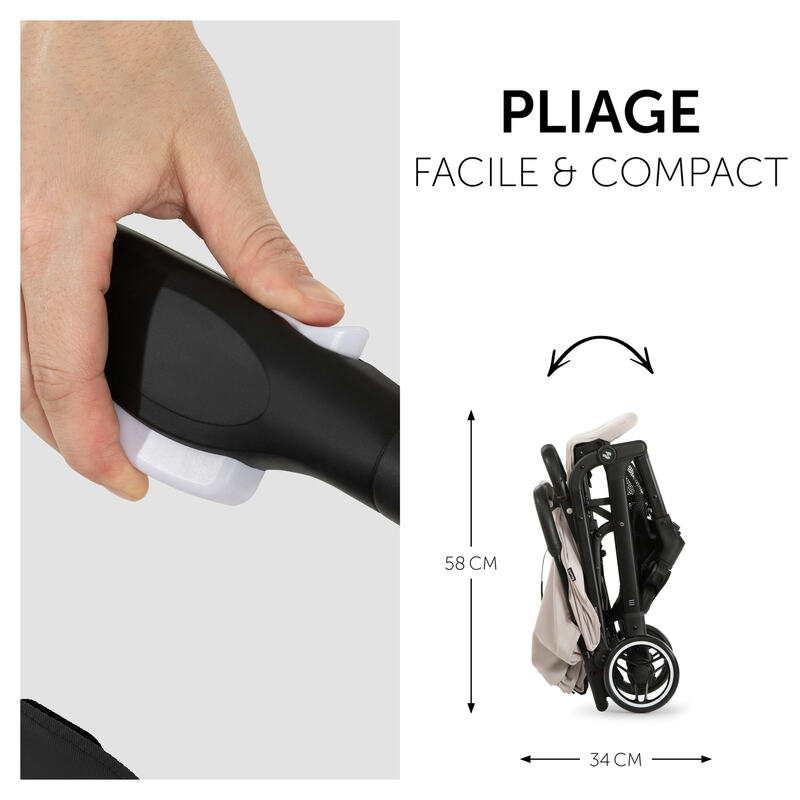 Poussette Travel N Care Hauck plier