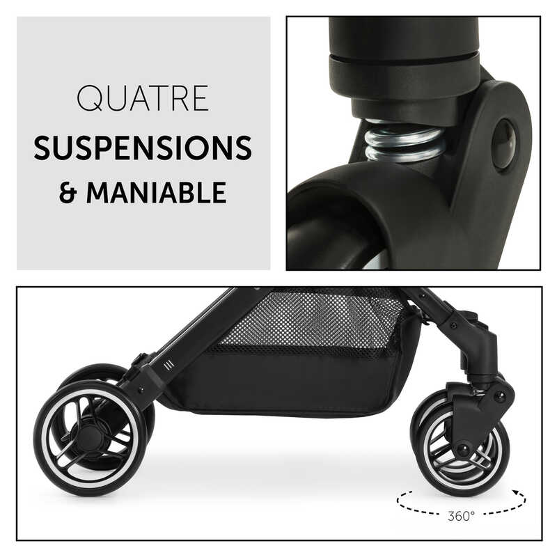 Poussette Travel N Care Hauck suspensions