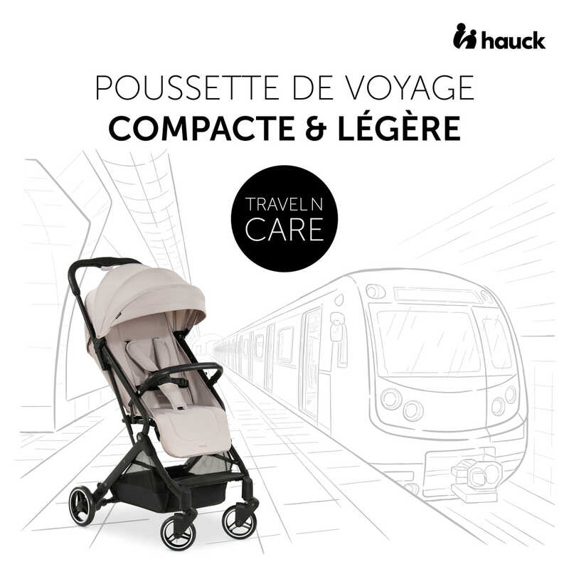 Poussette Travel N Care Hauck voyage