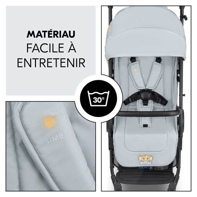 Poussette Travel N Care Simba Hauck entretien