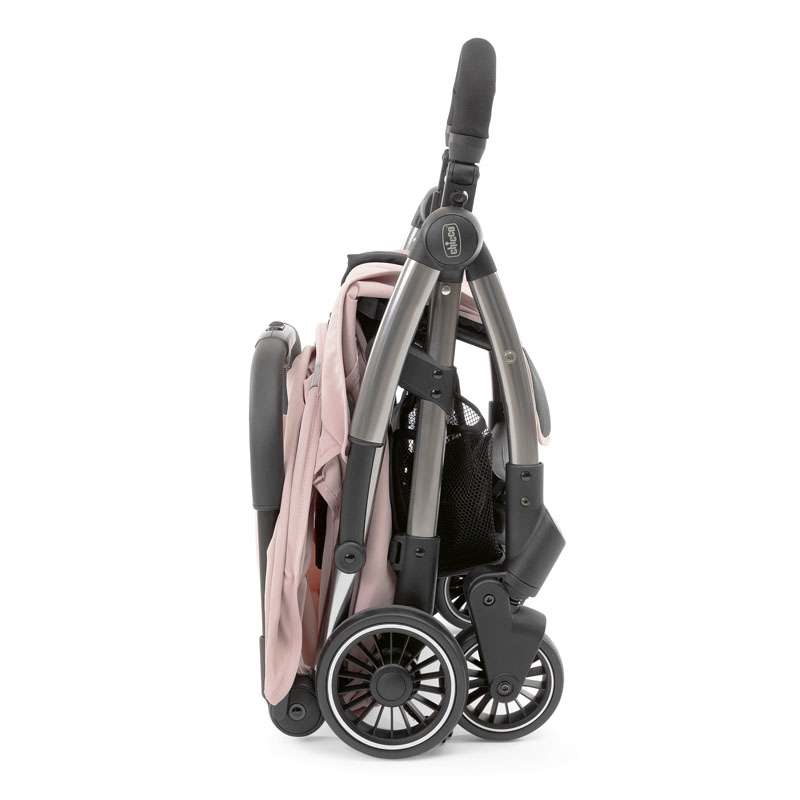 Poussette ultra-compacte Cheerio Blossom Chicco poignée
