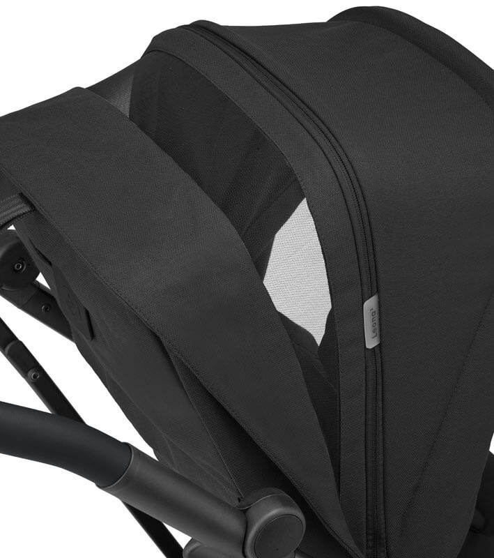 Pack duo poussette Leona 2 + siège-auto Pebble S Maxi Cosi canopy