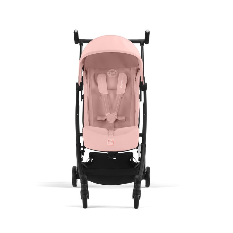 Poussette ultra-compacte Libelle BLK Candy Pink / Light Pink Cybex poussette de face