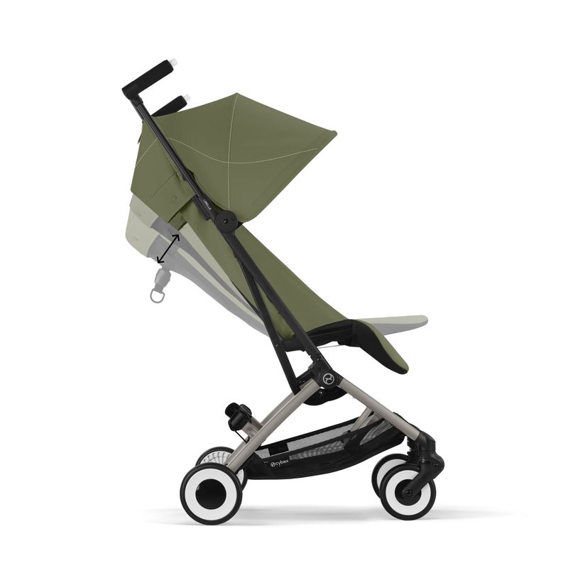 Poussette ultra-compacte Libelle 2025 Cybex poussette inclinée