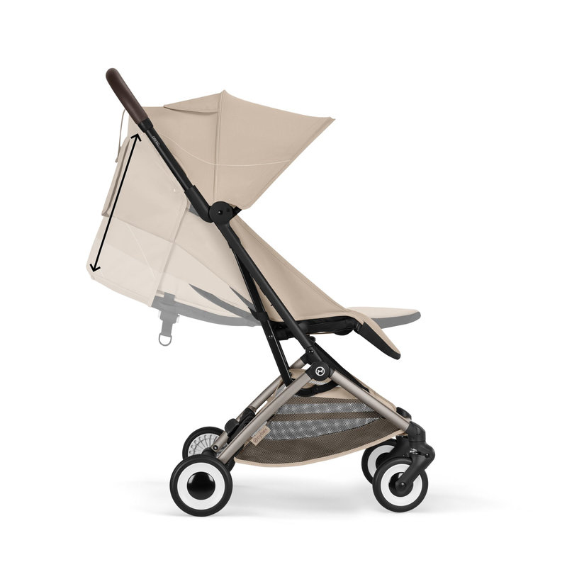 Poussette Ultra Compacte Orfeo 2026 Cybex inclinaisons
