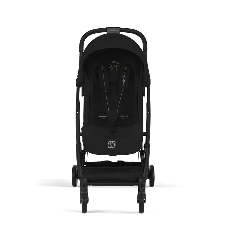 Poussette ultra-compacte Orfeo BLK Magic Black / Black 2025 Cybex produit de face
