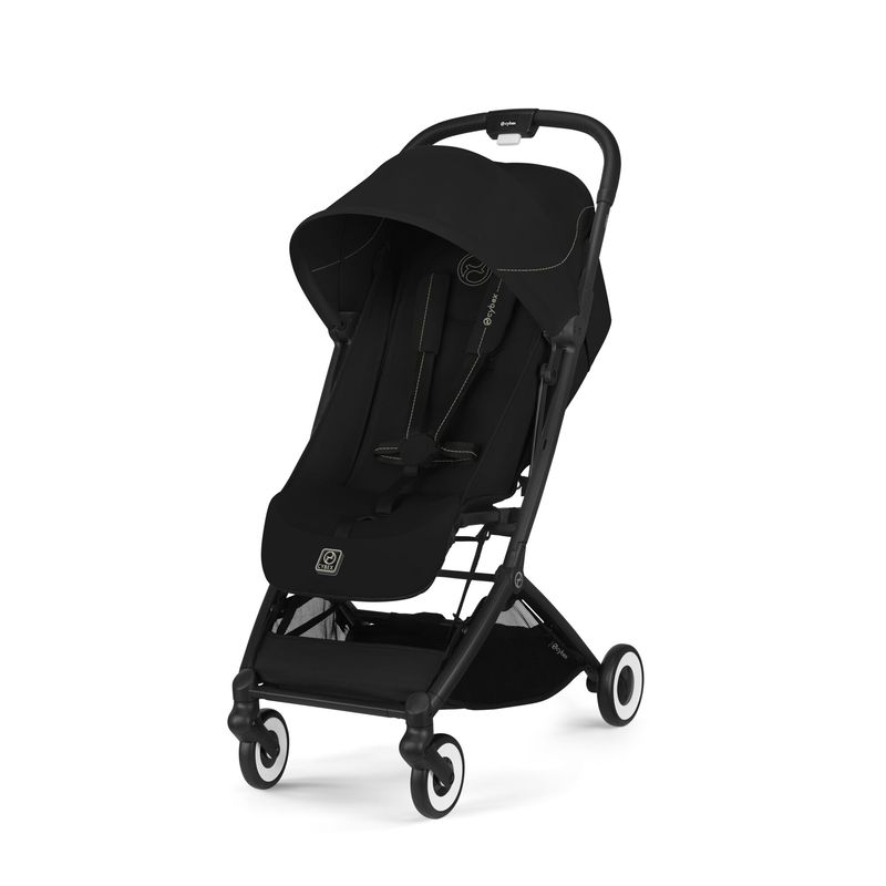 Poussette ultra-compacte Orfeo BLK Magic Black / Black 2025 Cybex produit de profil