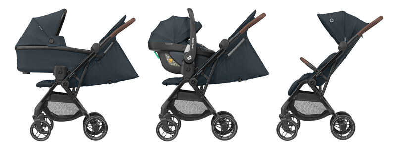 Maxi-Cosi Soho Poussette ultra-compacte - de la naissance à 4 ans environ  (0 - 22 kg)