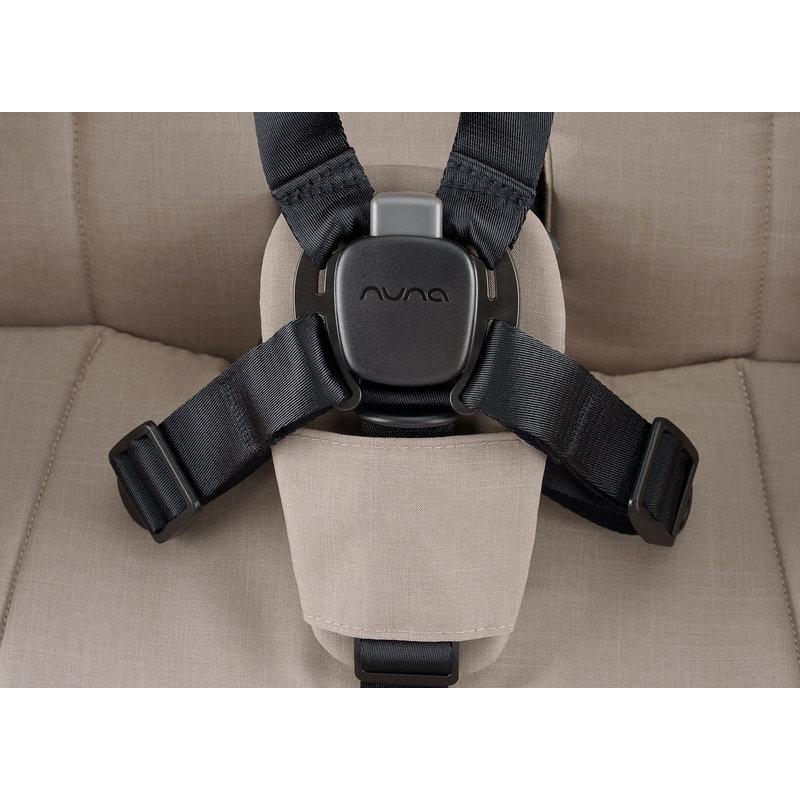 Poussette ultra-compacte VIAA cabn Chateau NUNA harnais