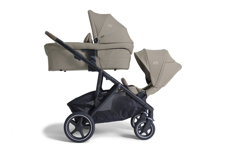 Poussette Versiti Sandstone Joie double nacelle et siège