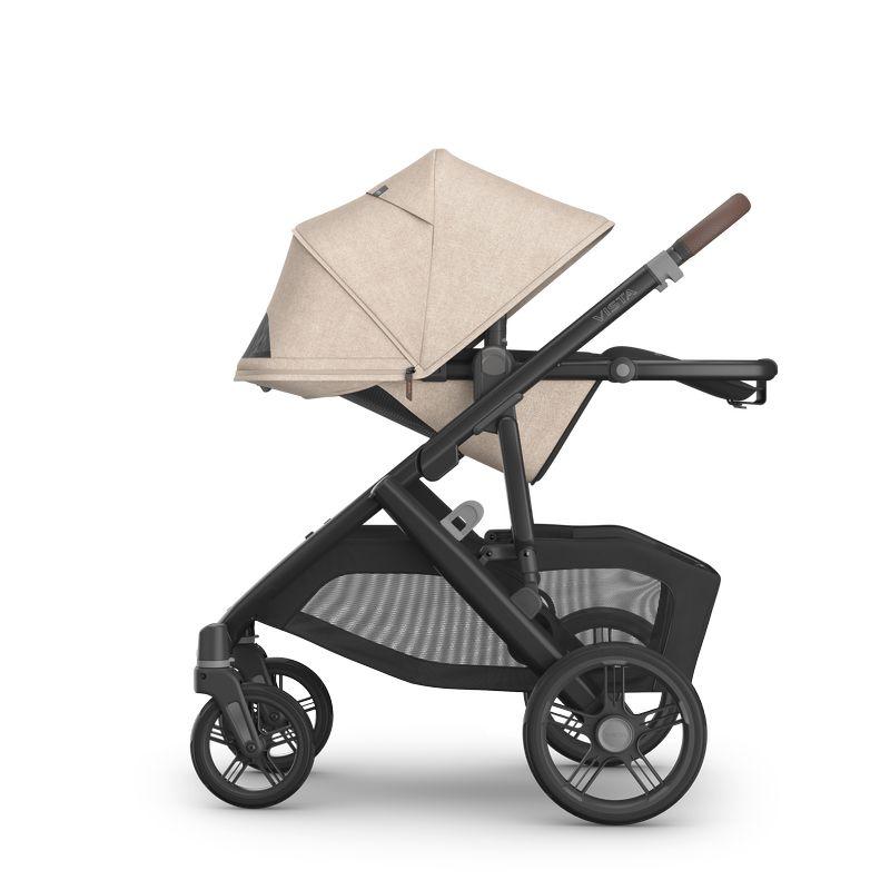 Poussette Vista V3 avec nacelle Liam UPPABABY assise face parent avec canopy extensible