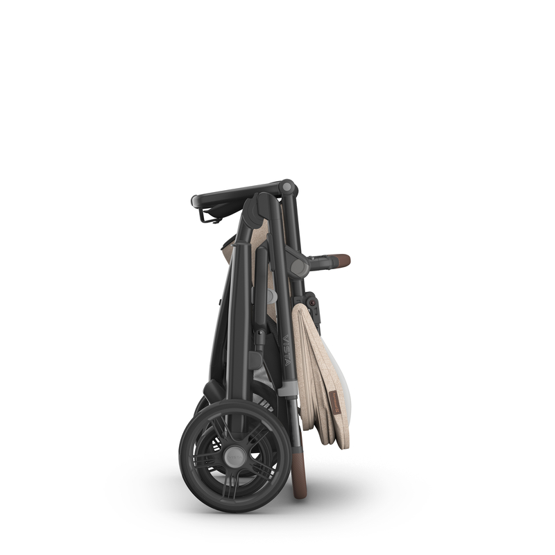 Poussette Vista V3 avec nacelle Uppababy plie