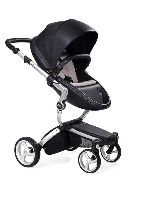 Poussette pour bébé noir avec accessoires Pinolino 238050K - Habitium®