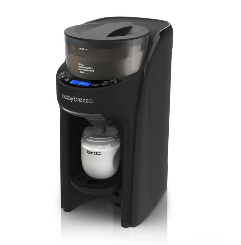 Préparateur biberon Formula Pro Advanced All Black Baby Brezza produit face