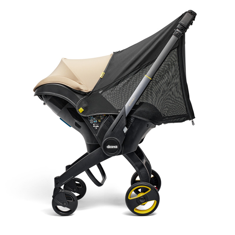 Protection 360° solaire et moustiquaire Doona + et i Doona face
