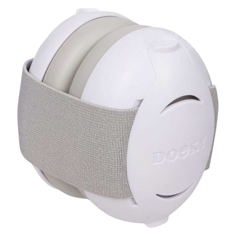 Protection Auditive Bébé-Junior Blanc Dooky produit rangé