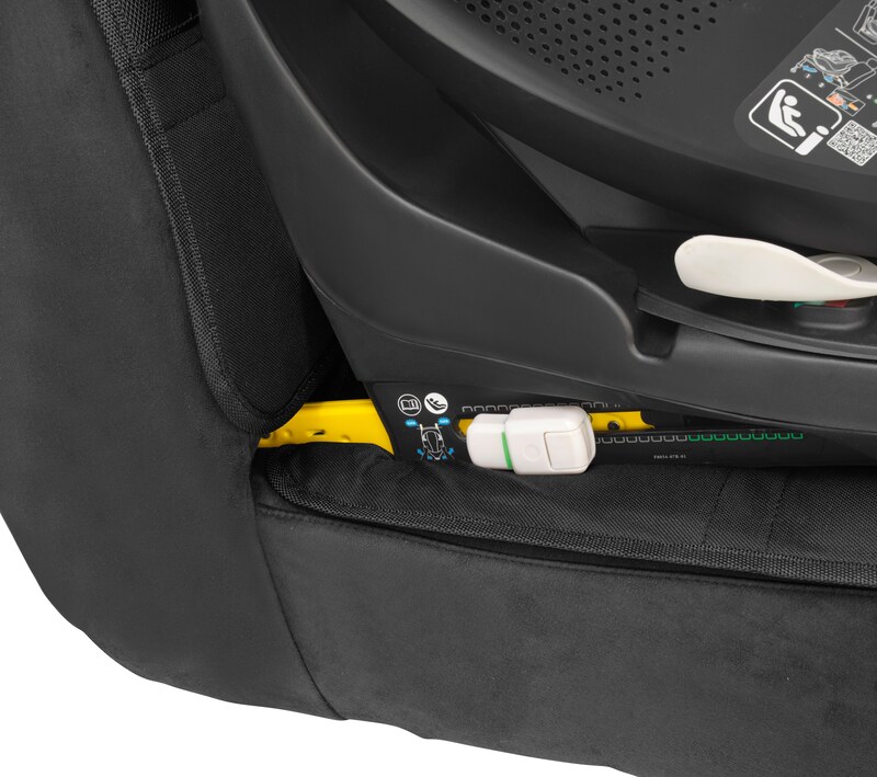 Protection de siège Noire Maxi Cosi attache