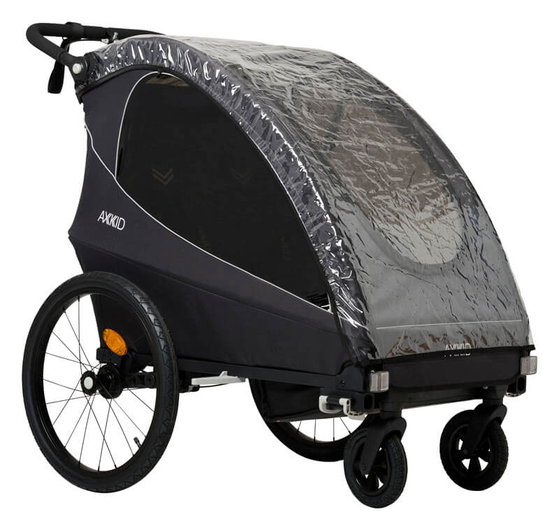 Protection pluie pour chariot à vélo Grand Tour Axkid