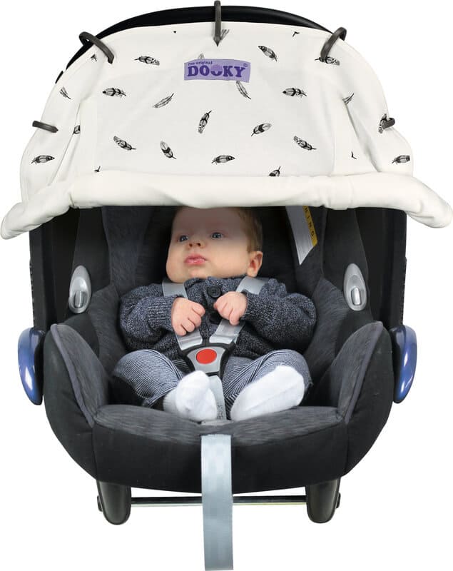 Protection pour poussette et siège-auto coque imprimée Dooky 3