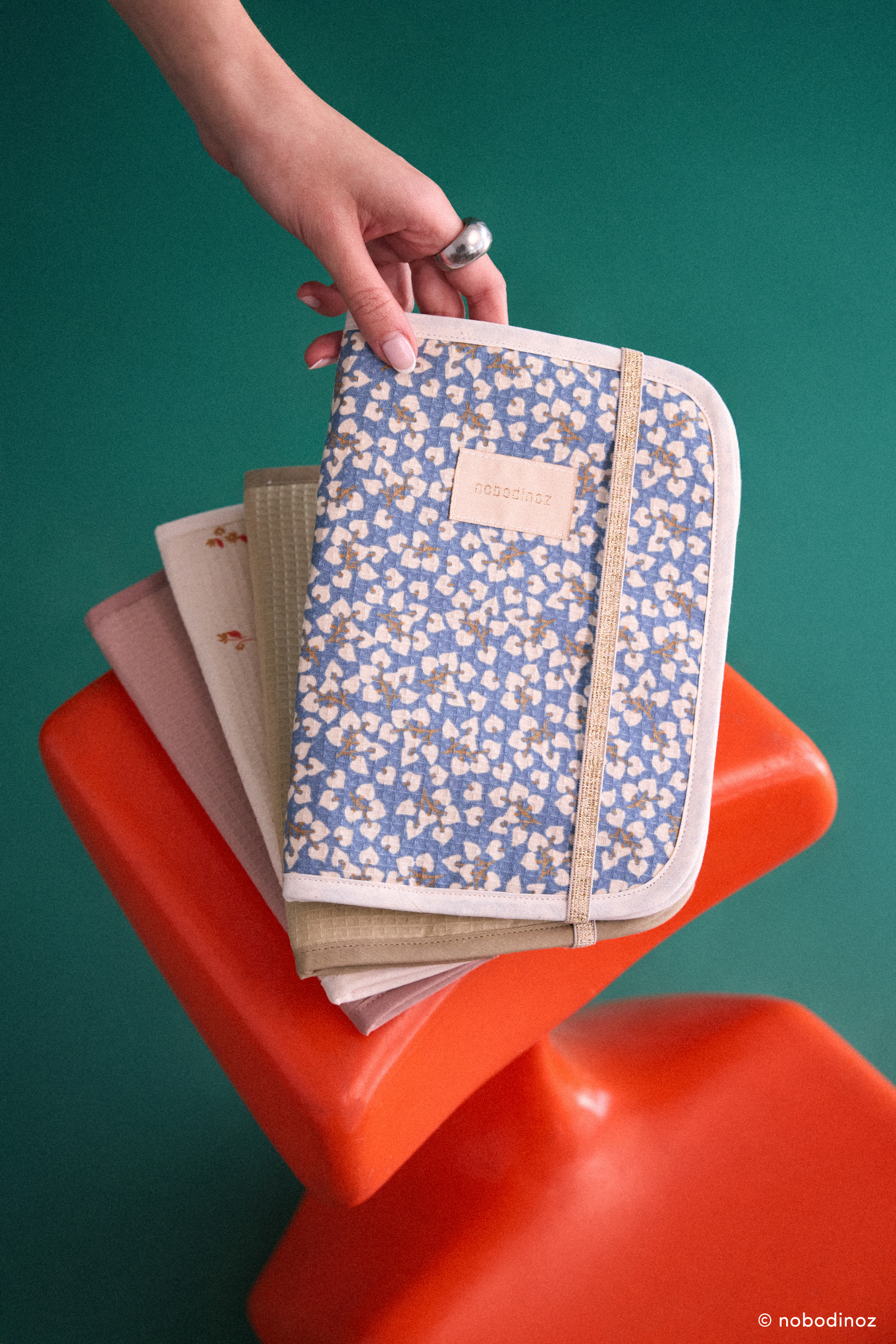Protège-carnet de santé Poema Opera Blue yumiko Nobodinoz lifestyle 
