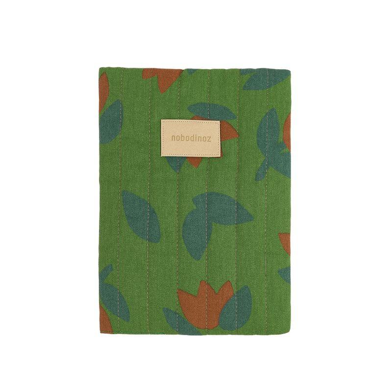 Protège-carnet de santé A5 Hyde Park Green Tulips NOBODINOZ fermé