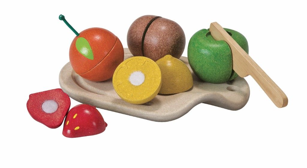 Assortiment fruits à découper Plan Toys Bambinou