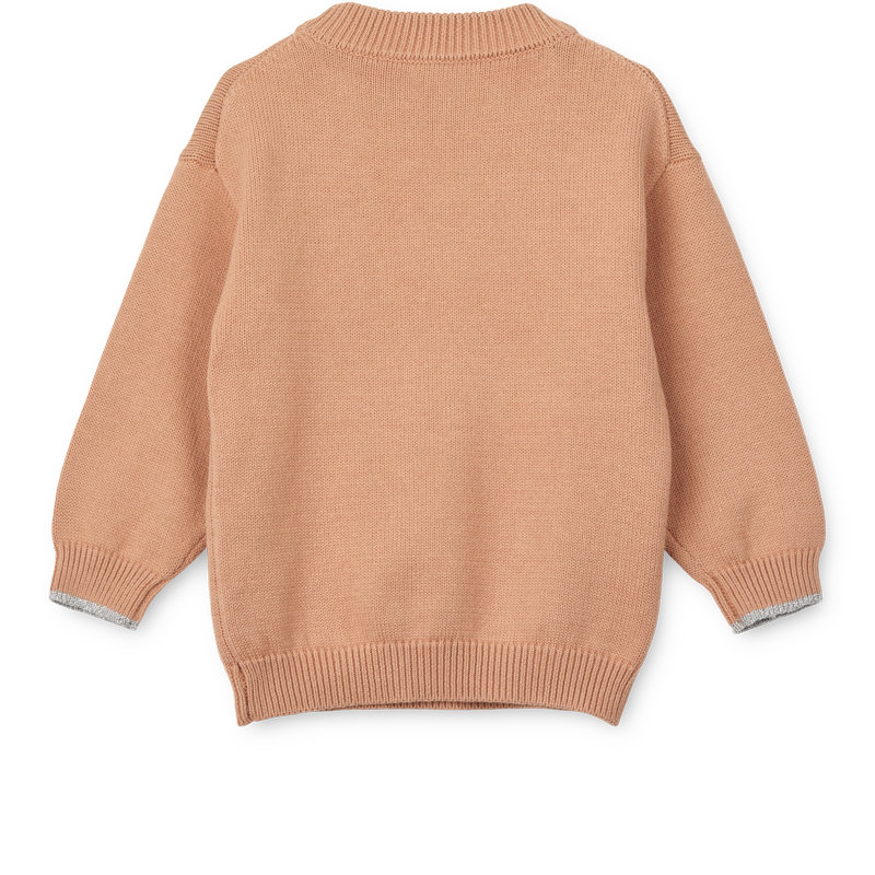 Pull brodé Orlane Lapin Taille 3/4 ans Liewood dos