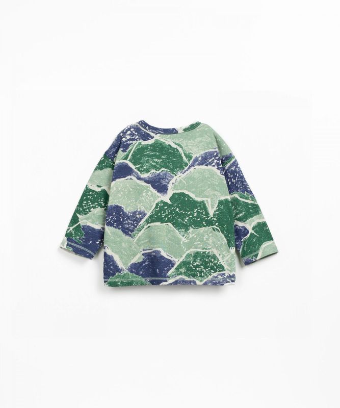 Pull En Jersey Imprimé Tones Mirtilo Play Up derrière