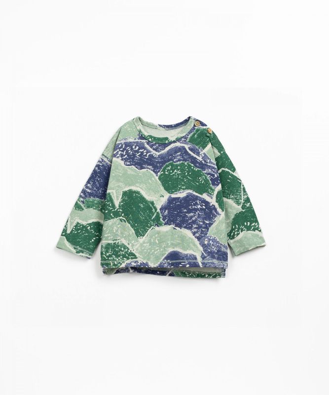 Pull En Jersey Imprimé Tones Mirtilo Play Up devant